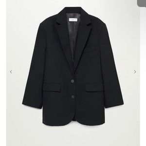 Mango Black Blazer